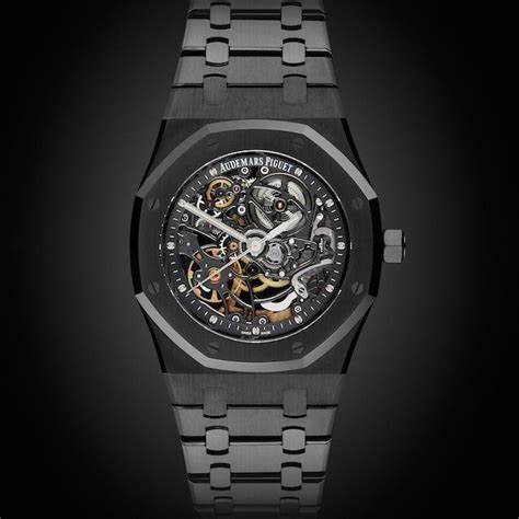 ap black watch|audemars piguet black skeleton.